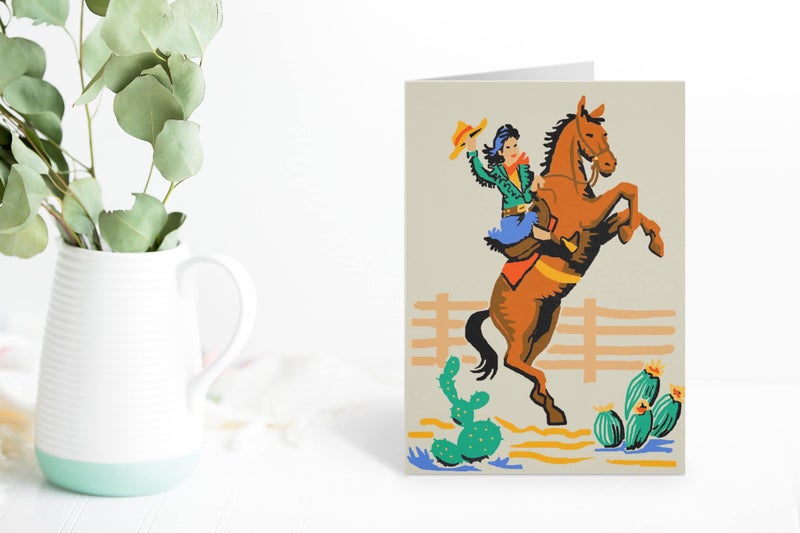 Stonehouse Collection | Cowgirl Boxed Blank Thank You Note Cards |10 Boxed Cards & Envelopes | Western Note Cards | USA Made (Standard) - Image 4